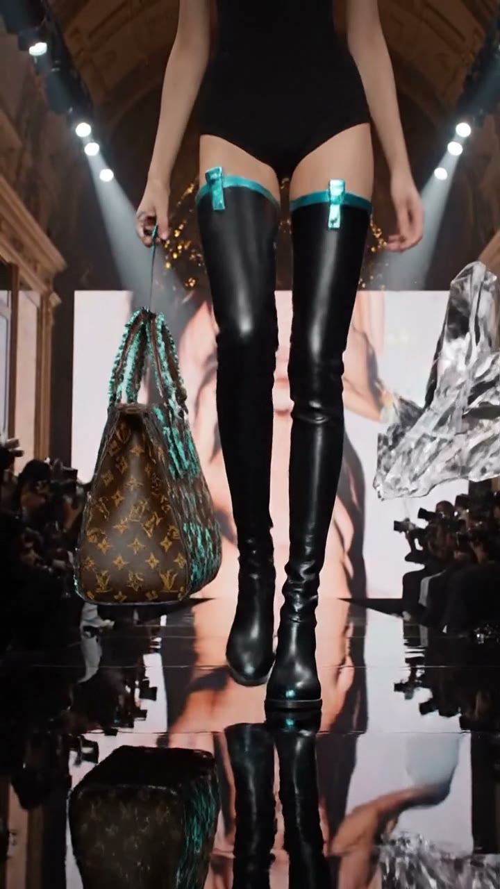 Stepping onto the high fashion runway