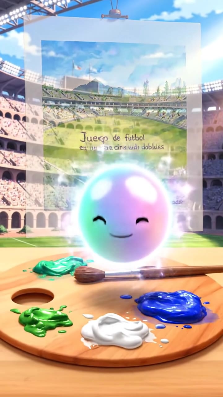 Canta el estadio, canta el estadio, / nuestra voz pinta la