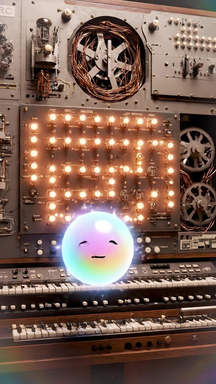 With bomber parts and vacuum tubes they built a brain, The