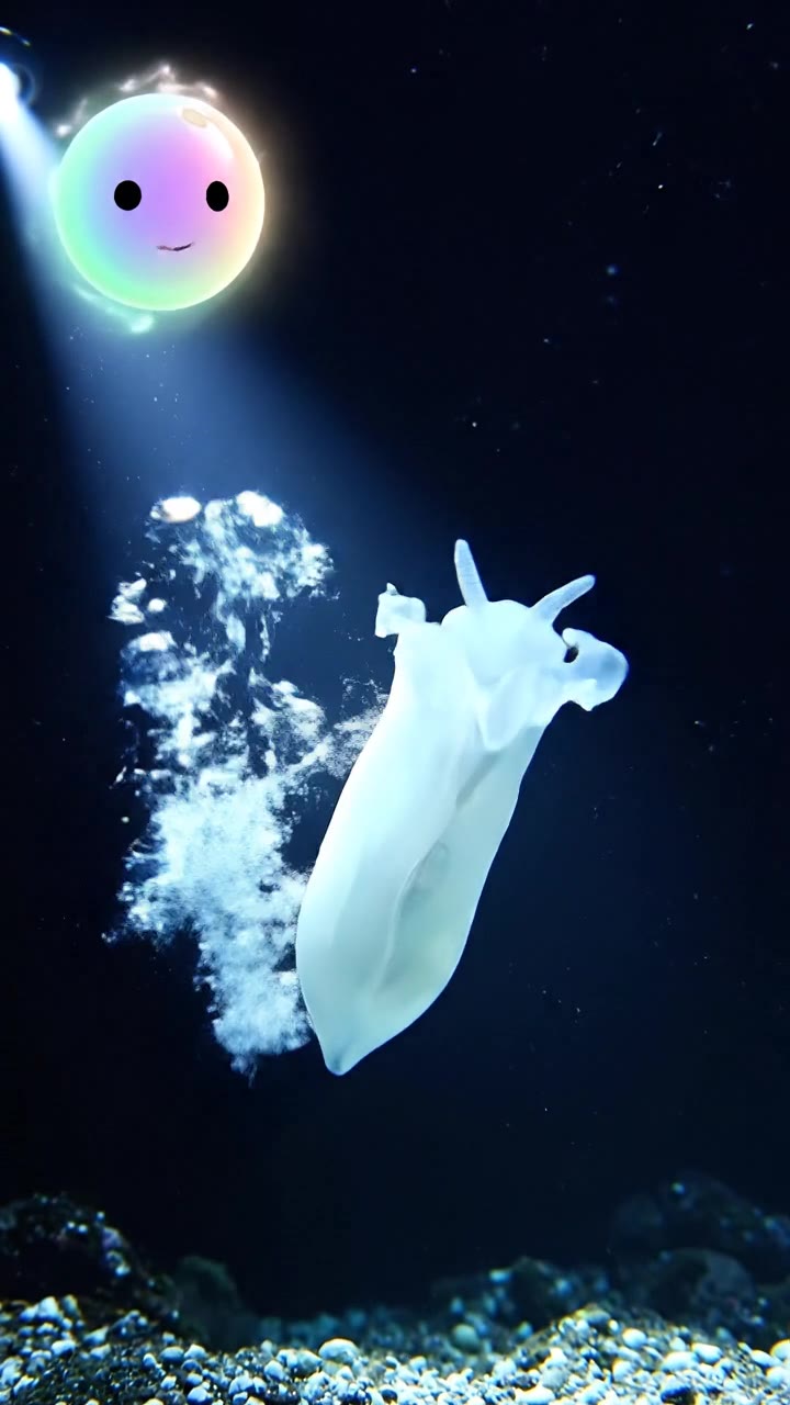 Nado invertido y flotabilidad de criaturas abisales
