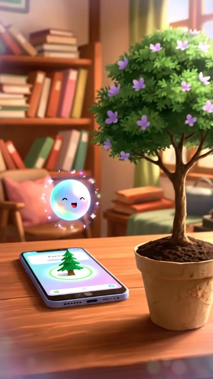 Single-Tasking: Focus and Plant Real Trees