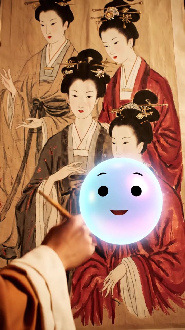 Spiritual Court Ladies of the Tang Dynasty