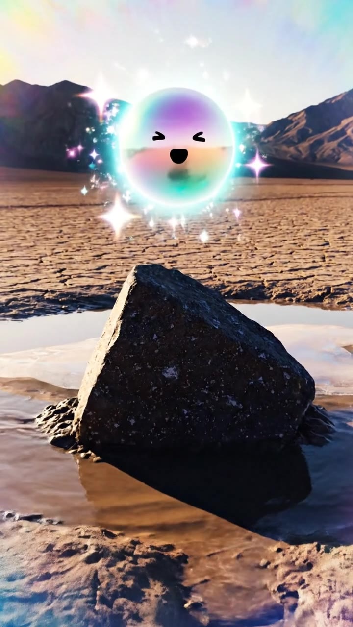Sailing Stones of Death Valley