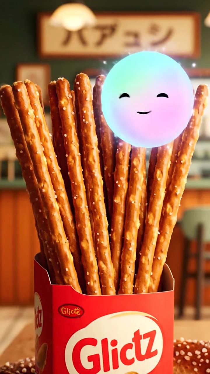 Japan's skinny savory pretzel sticks