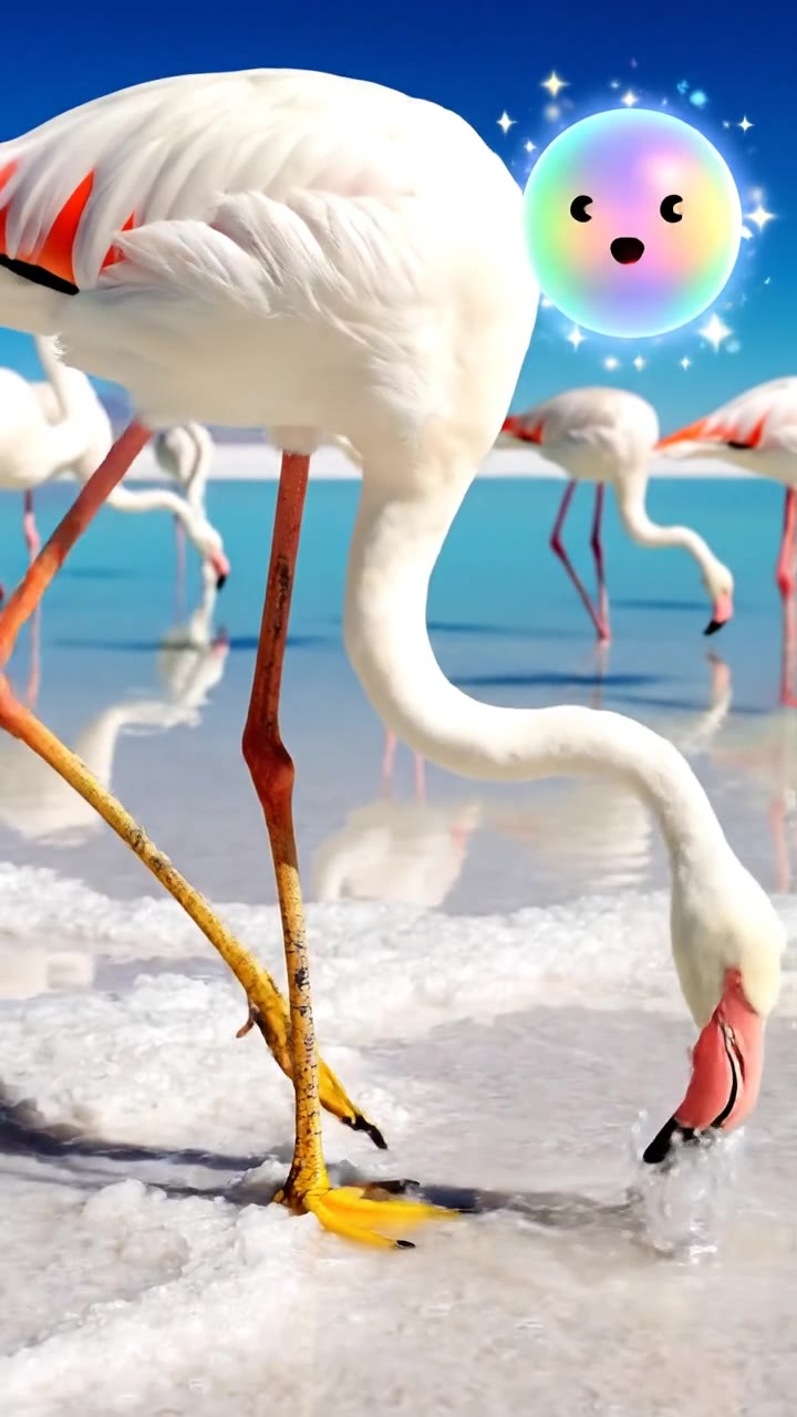 Andean Giant Flamingo: The Rare Yellow-Legged Bird