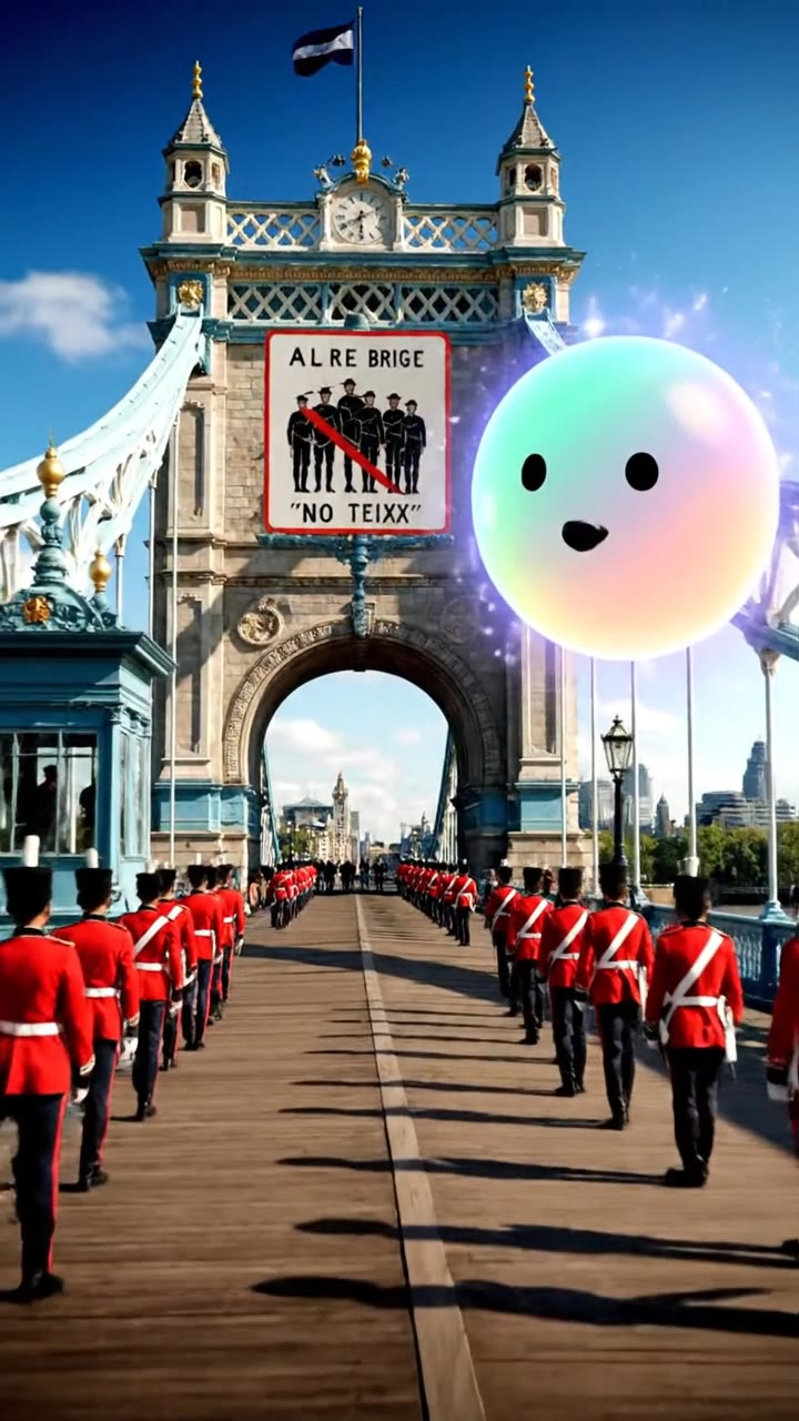 Albert Bridge Warning: Physics of Marching Crowds