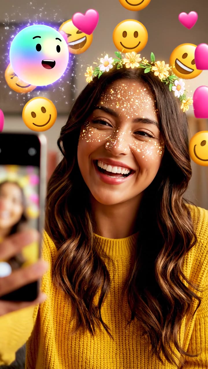 Emojis y filtros digitales: la nueva sonrisa