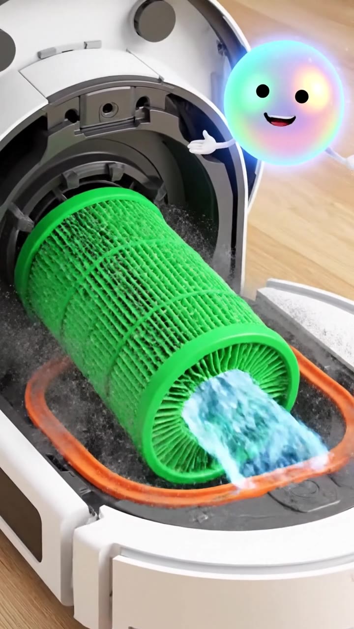 Robot Vacuum Dust Bin Sealing for Dust Mites