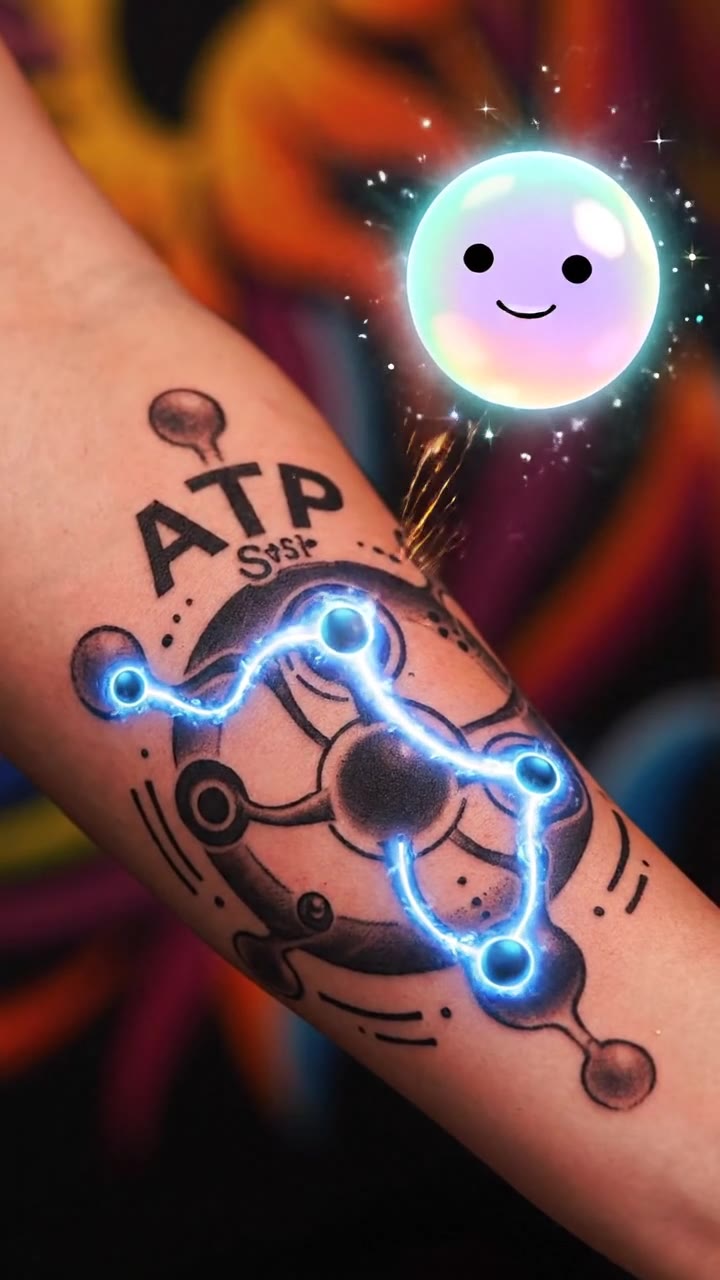 La moneda de ATP explicada con arte del tatuaje