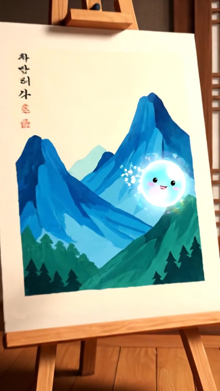 조선 백자 달항아리와 한국의 산하: 회화와 색채