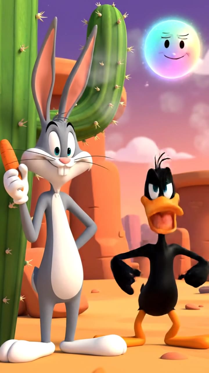 Rivalità psicologica tra Bugs Bunny e Daffy Duck