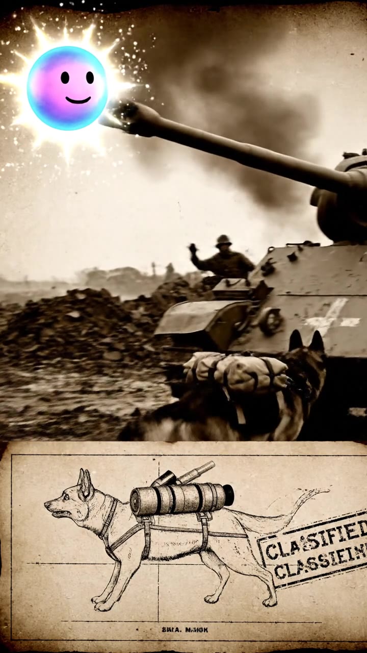 The tragic use of canine mines