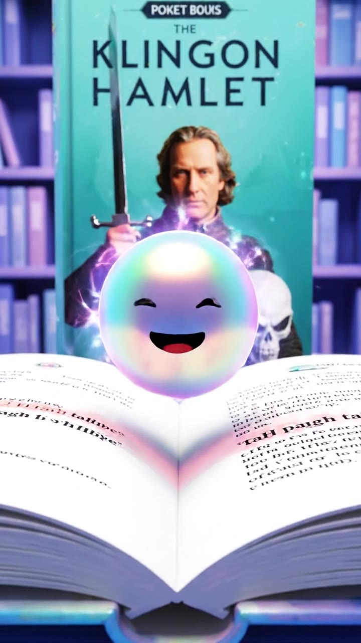 They translated Hamlet to the Klingon tongue, Where 'to be