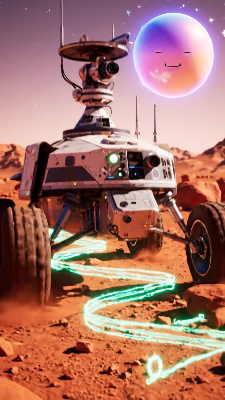 Onboard AI Auto-Piloting on Mars