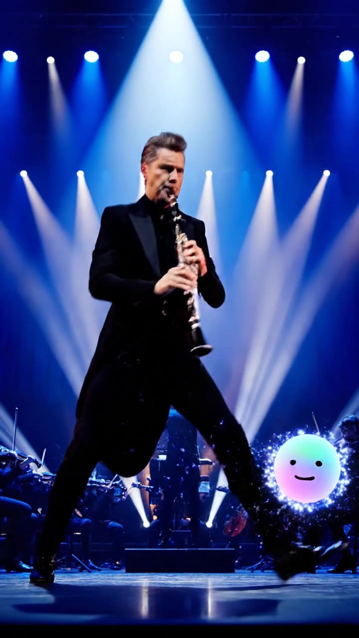 Martin Fröst und die Show-Klarinette