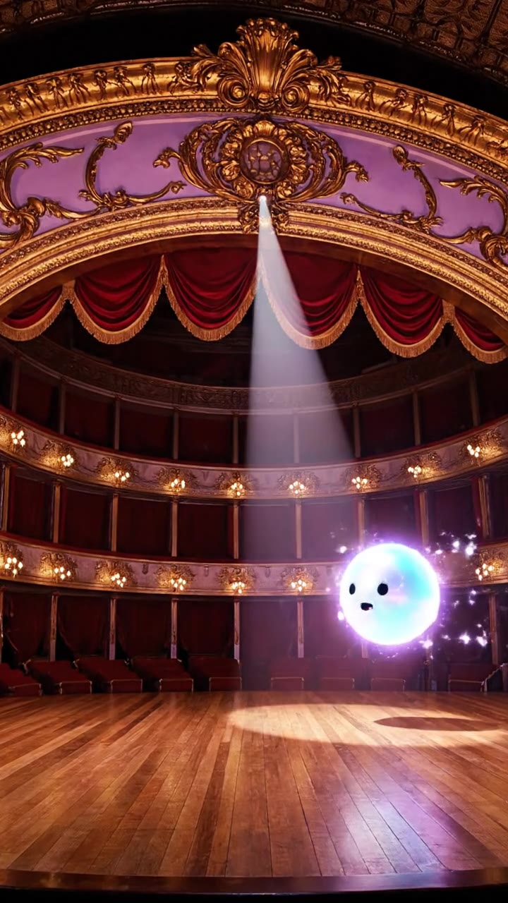 The stage and the spotlight