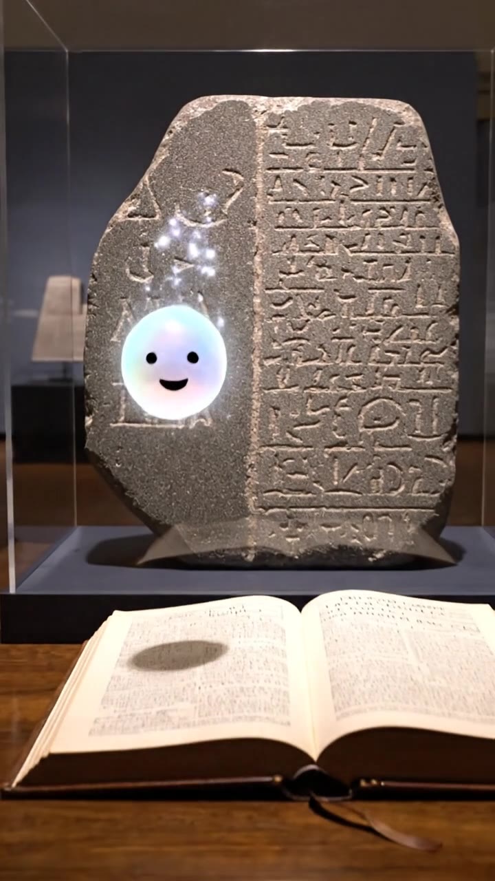 Rosetta Stone Pop Song: Three Scripts, One Decree