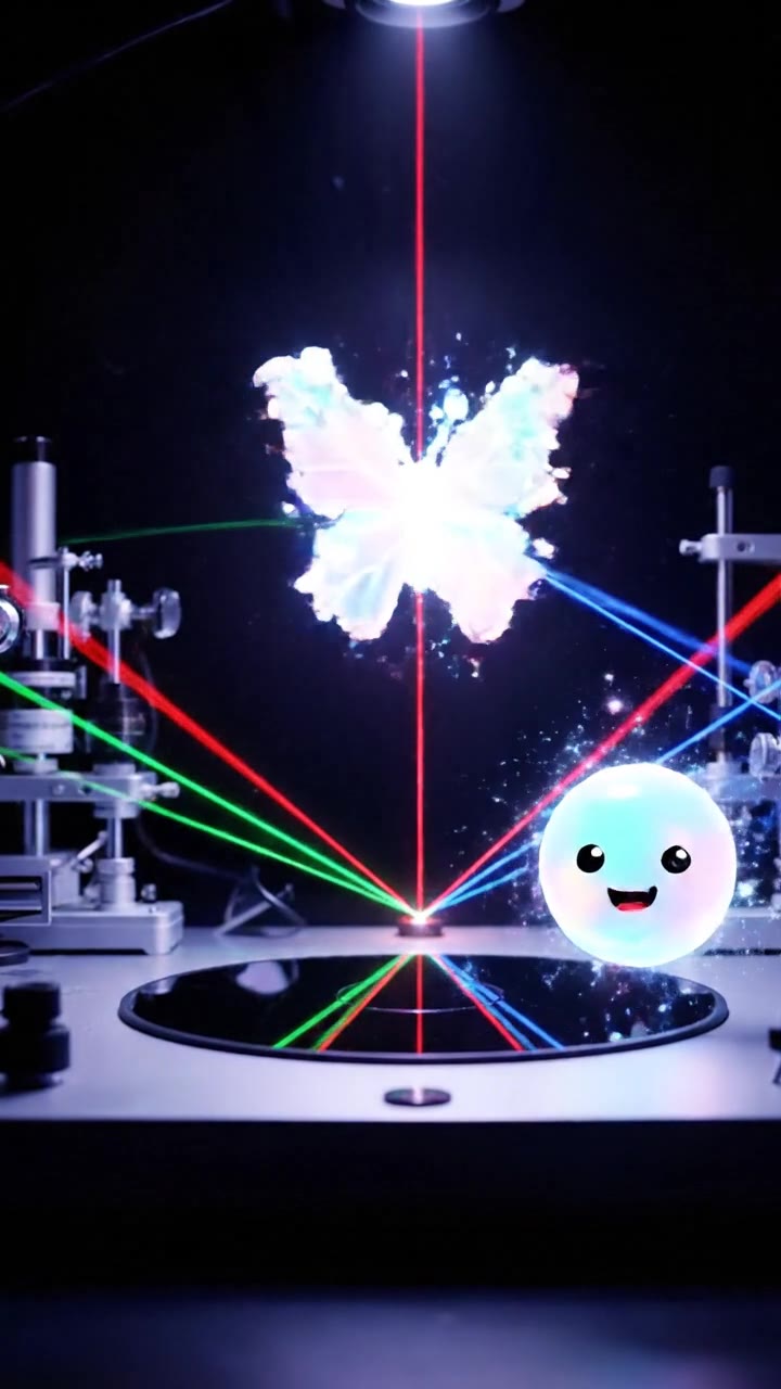 Laser-Trapped Particle Prints 3D Shapes in Air