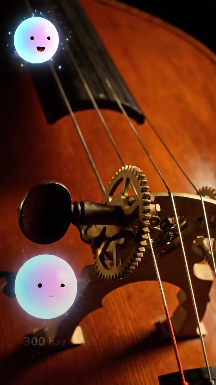 Mechanical Gears in the Double Bass Pegbox