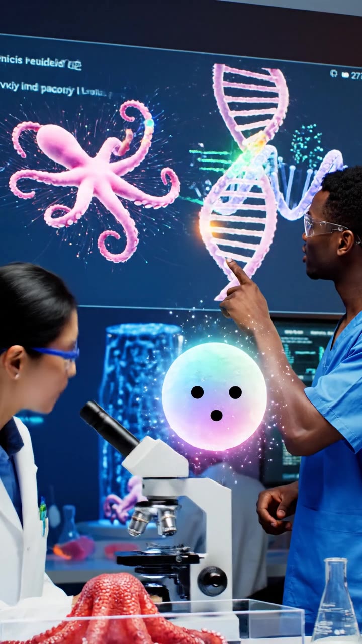 Octopus DNA and Human Gene Editing Inspirations
