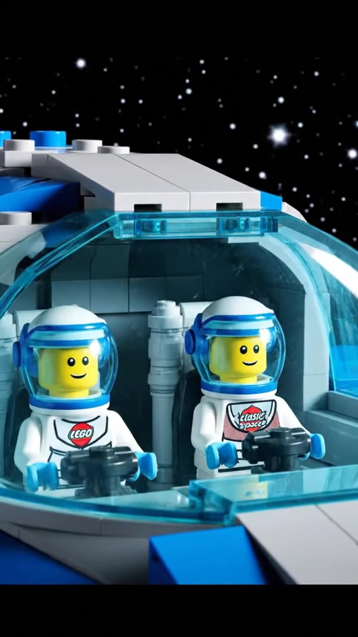 When LEGO launched its own Classic Space theme