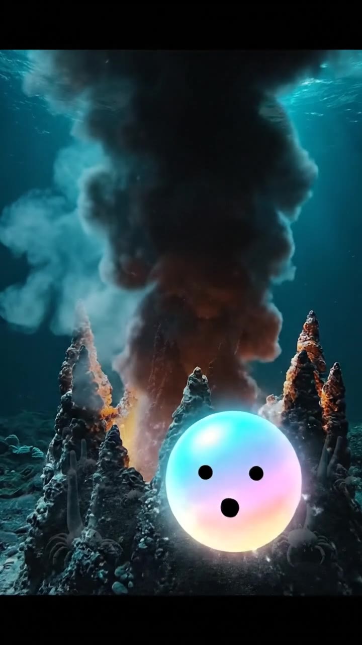 Chimeneas negras: volcanes submarinos de agua hirviendo