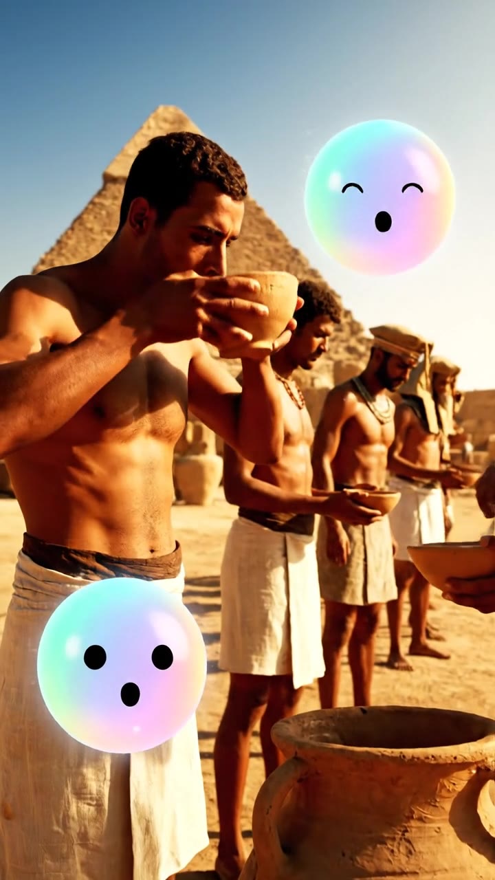 Beer as Currency for Pyramid Workers