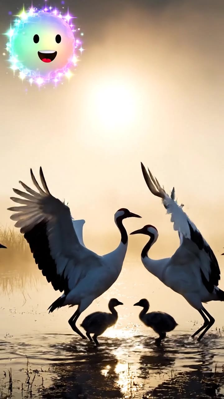 Brolga Dreamtime Story: Crane Courtship Dances