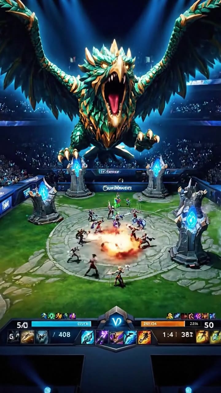 The scale of esports production