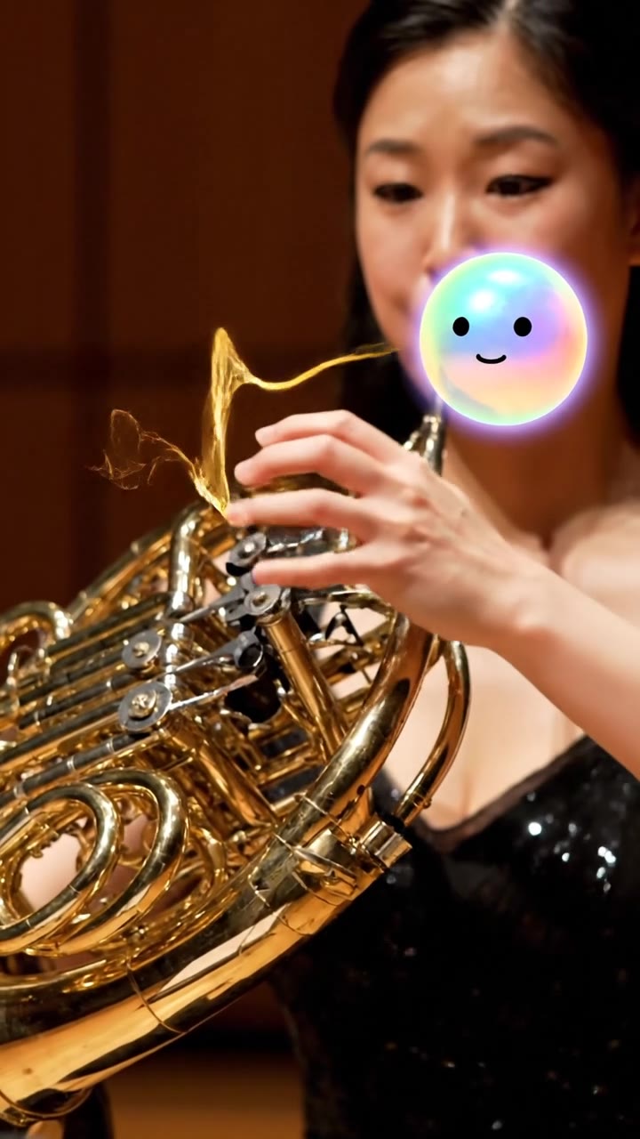 Why the French Horn Bell Points Backward