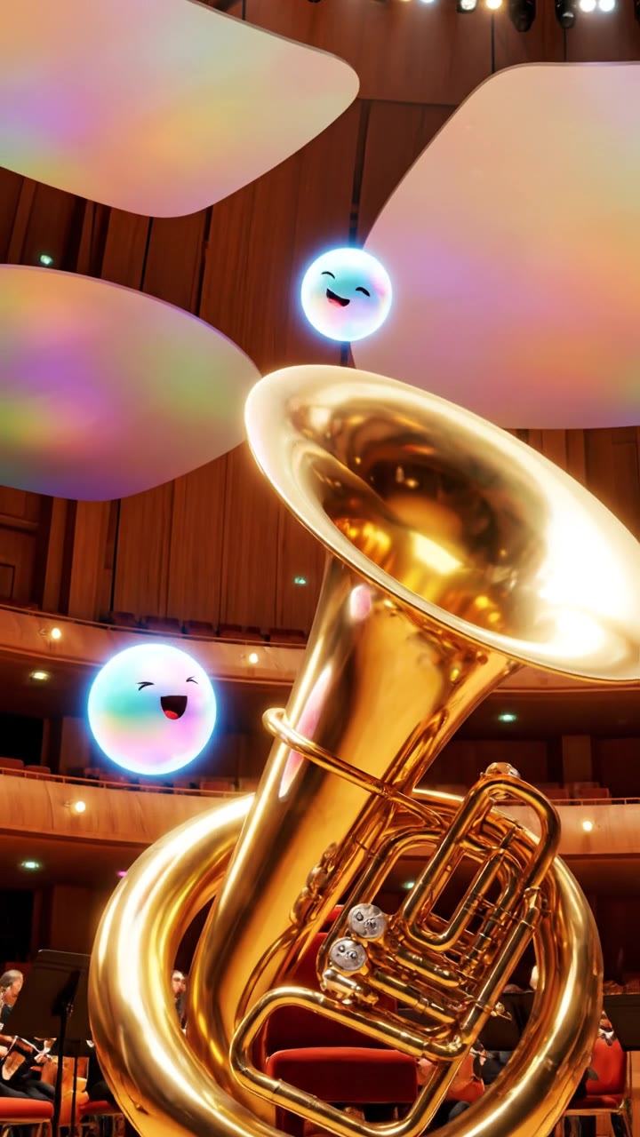 Un seul grand tuba fait vibrer tout l'orchestre !