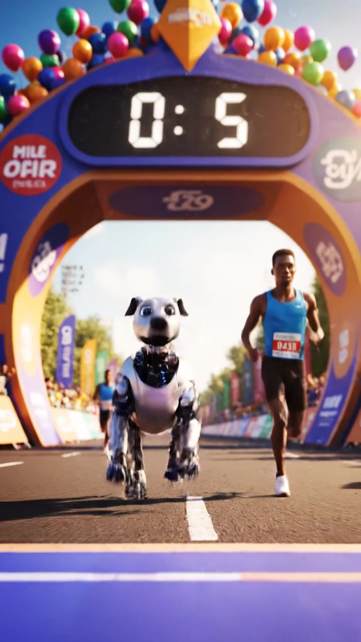 Running Robot Dog Marathon Record Decoded