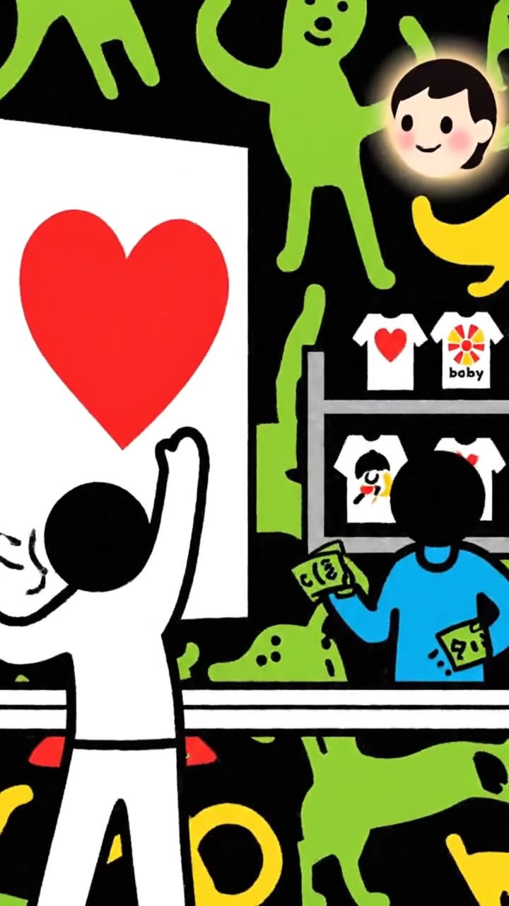 Keith Haring y la Pop Shop: Arte para todos