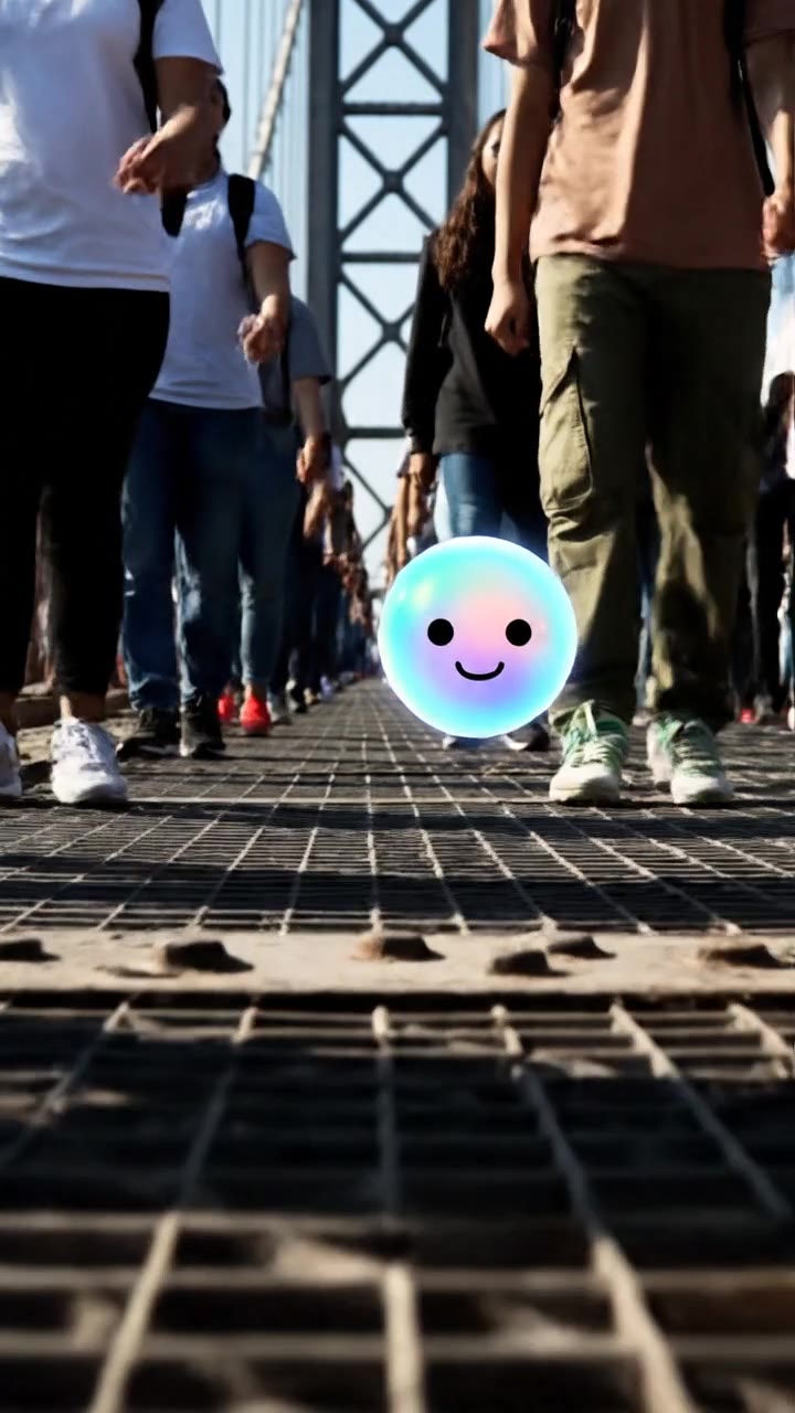 How marching syncs the steps