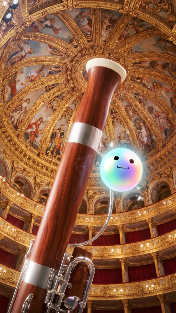 ¡Sopla la caña, cambia de color, fagot camaleón!