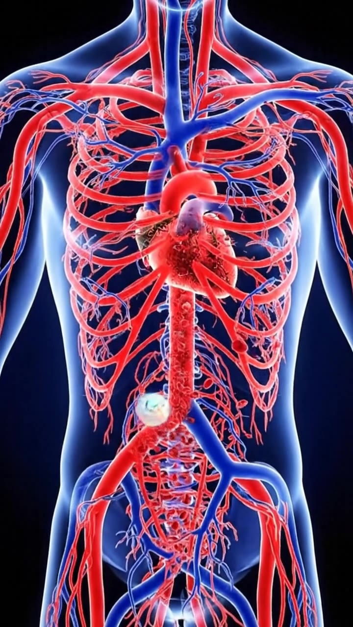 Viaje de la sangre: recorrido y anatomía