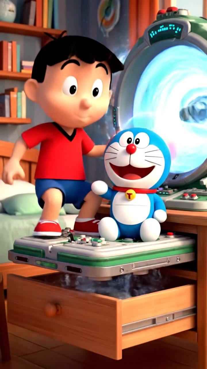 Macchina del tempo di Doraemon: come diventare suo amico