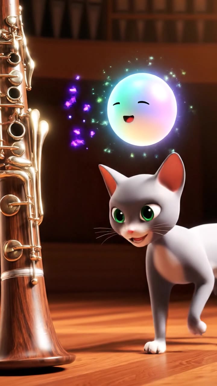 ピーターと狼の「ずる賢い猫」