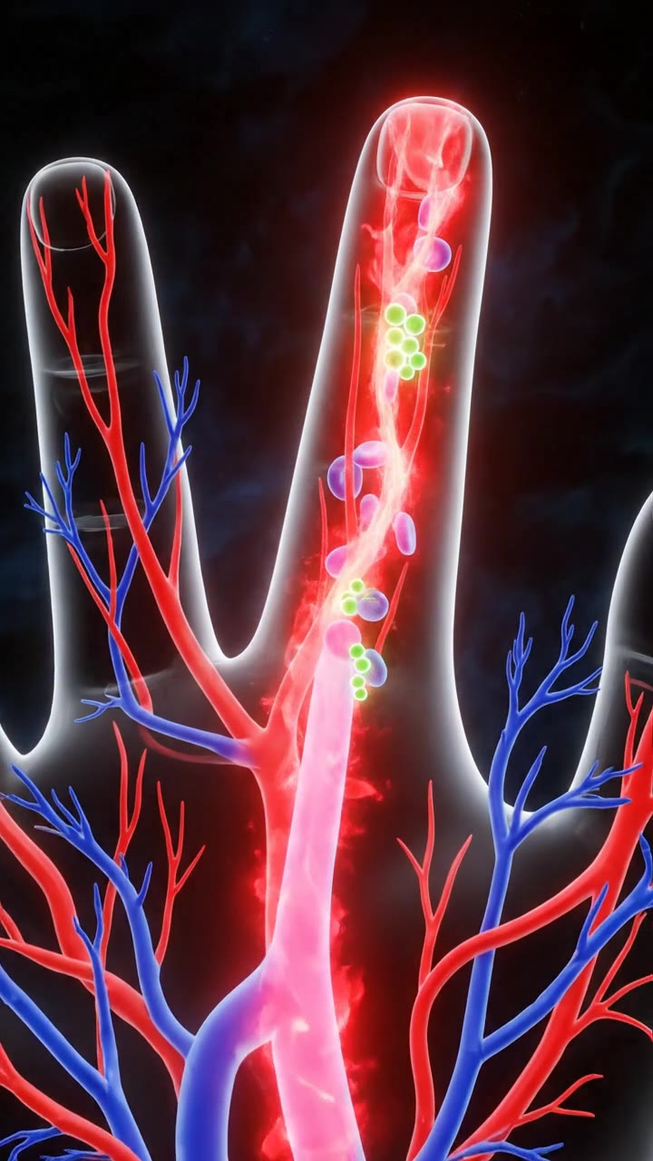 How Smoking Causes Blood Vessels to Tighten