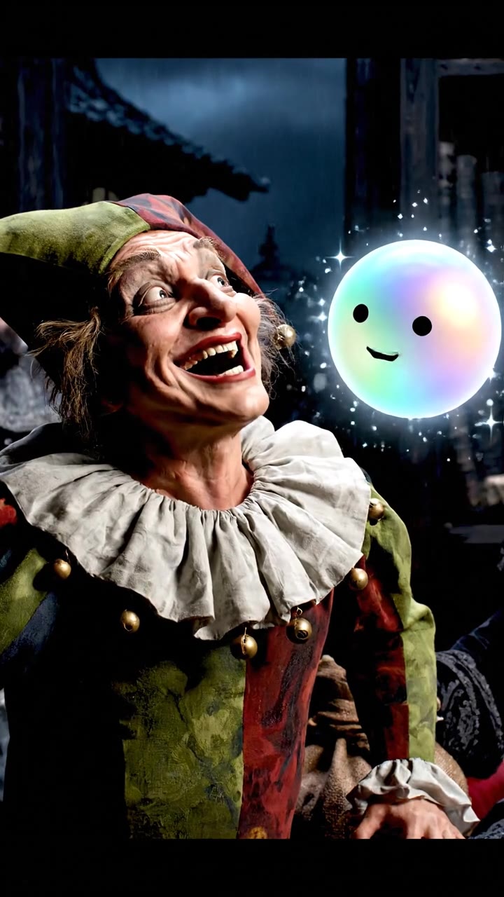 From a curse to a comedian