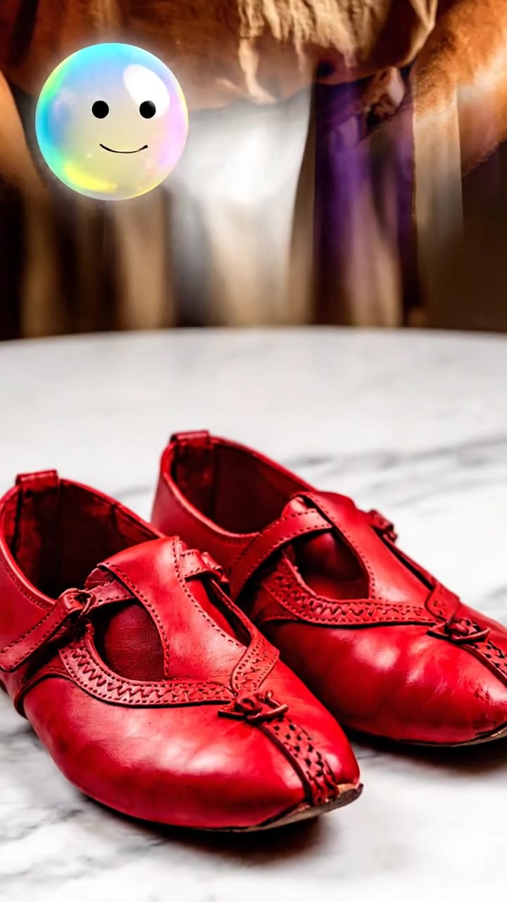 Red Leather Shoes in Ancient Rome