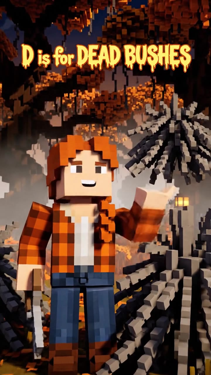 Dead Bushes - Autumn & Halloween Blocks A to Z