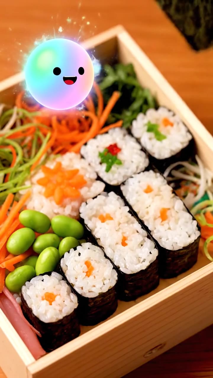 Gravity and Pasta Anchors in Retro Game Bento Art
