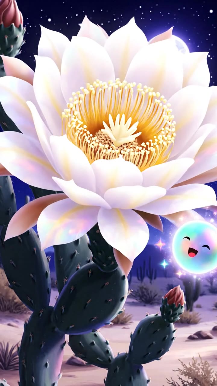 The mystery of midnight blossoms