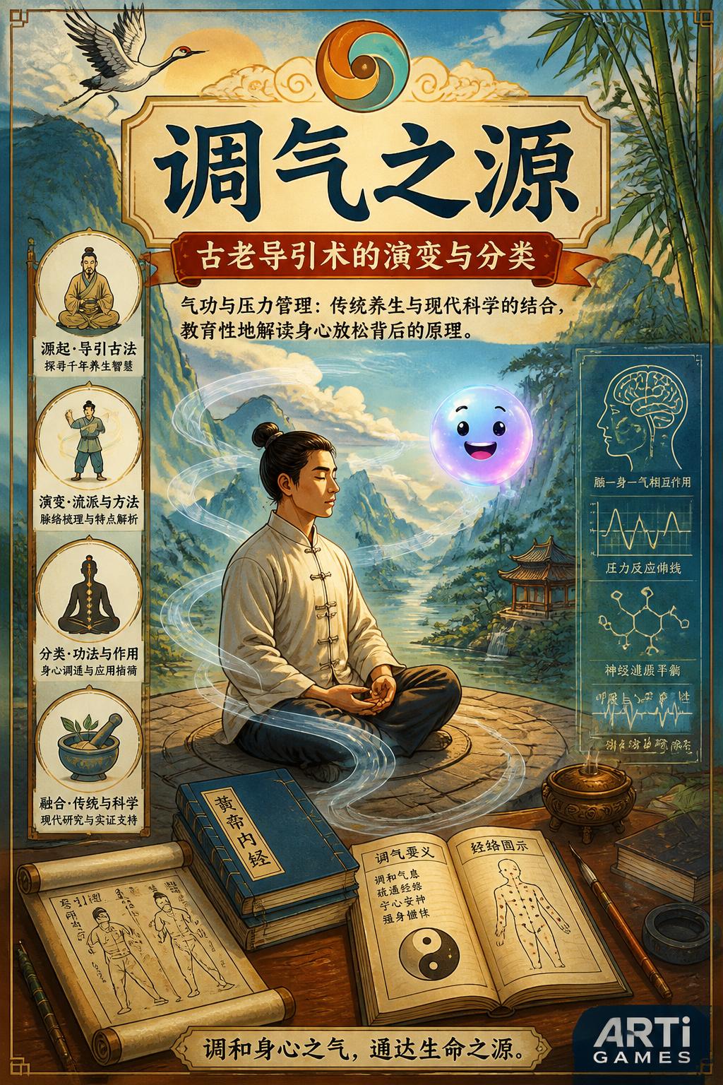 调气之源：古老导引术的演变与分类