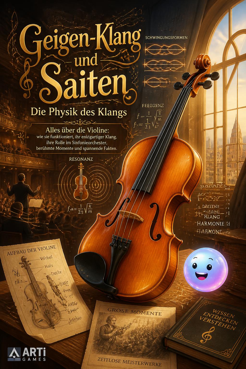 und Geigen* (4 words)
    *   *Geigen-Klang und Saiten