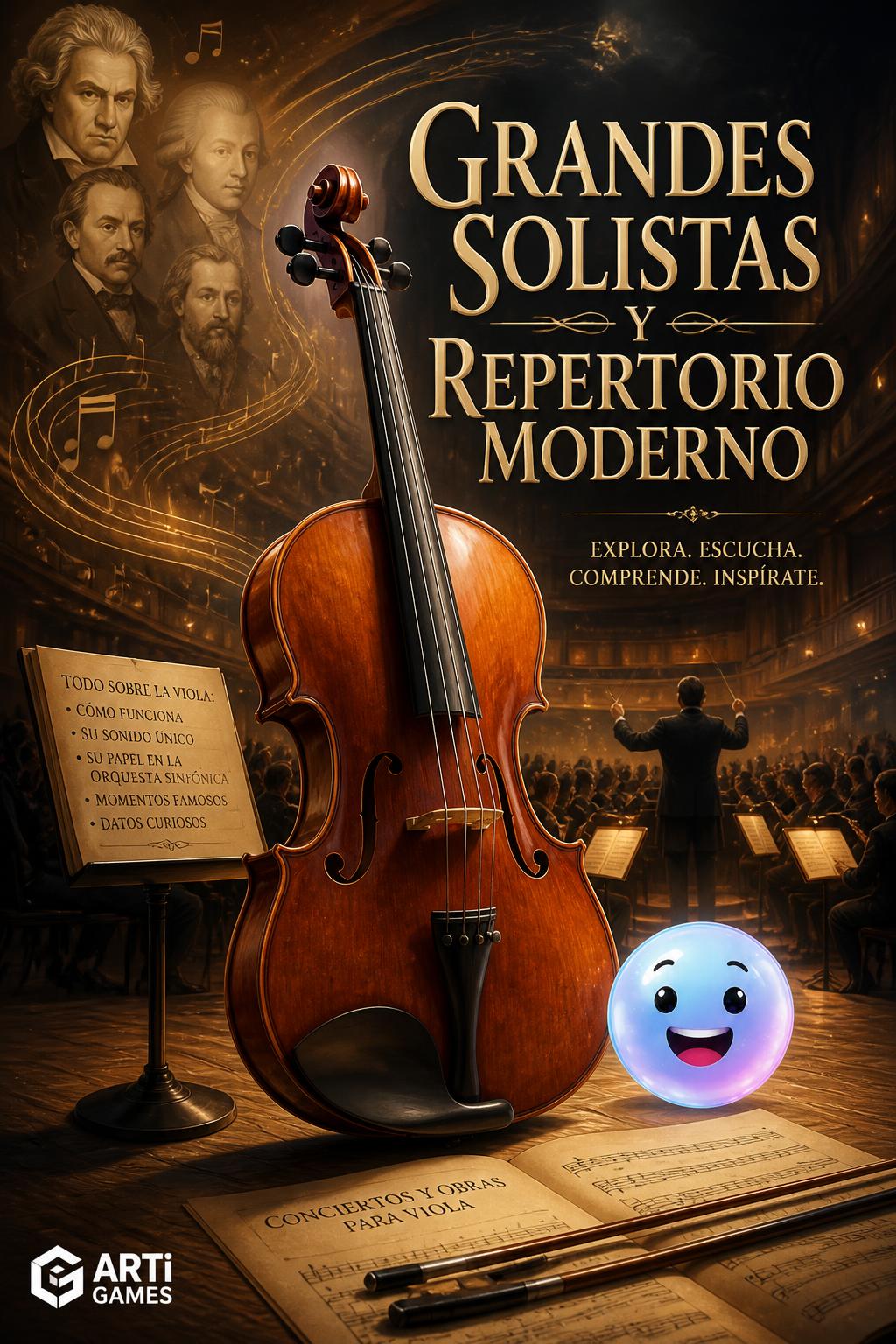 Grandes solistas y repertorio moderno