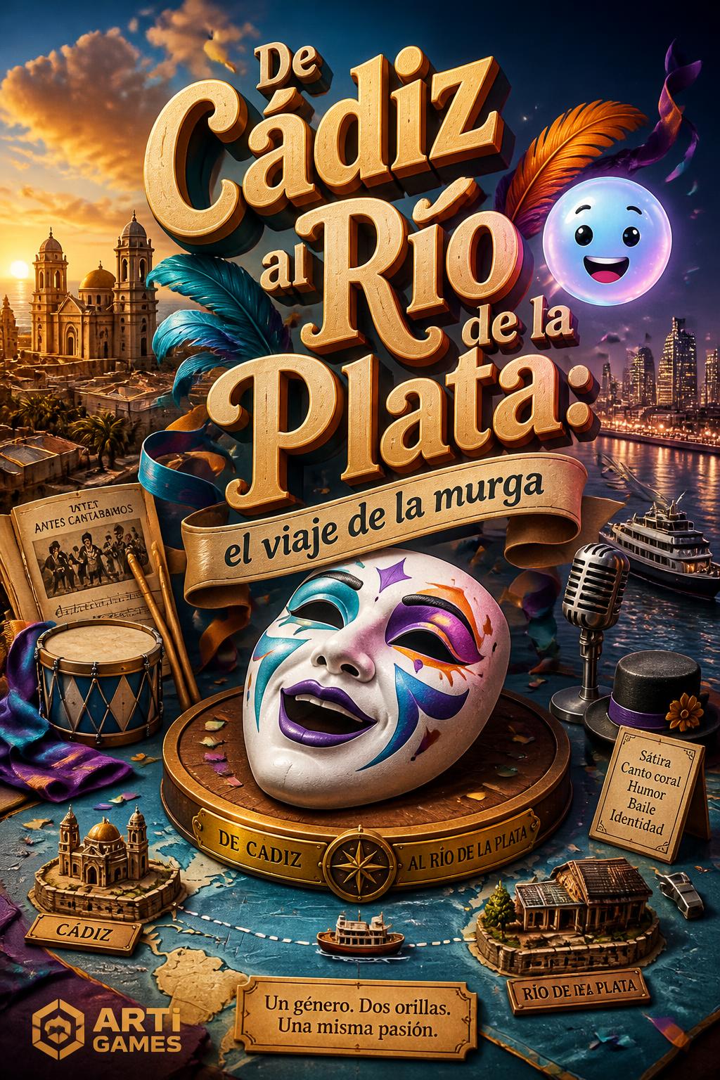De Cádiz al Río de la Plata: el viaje de la murga