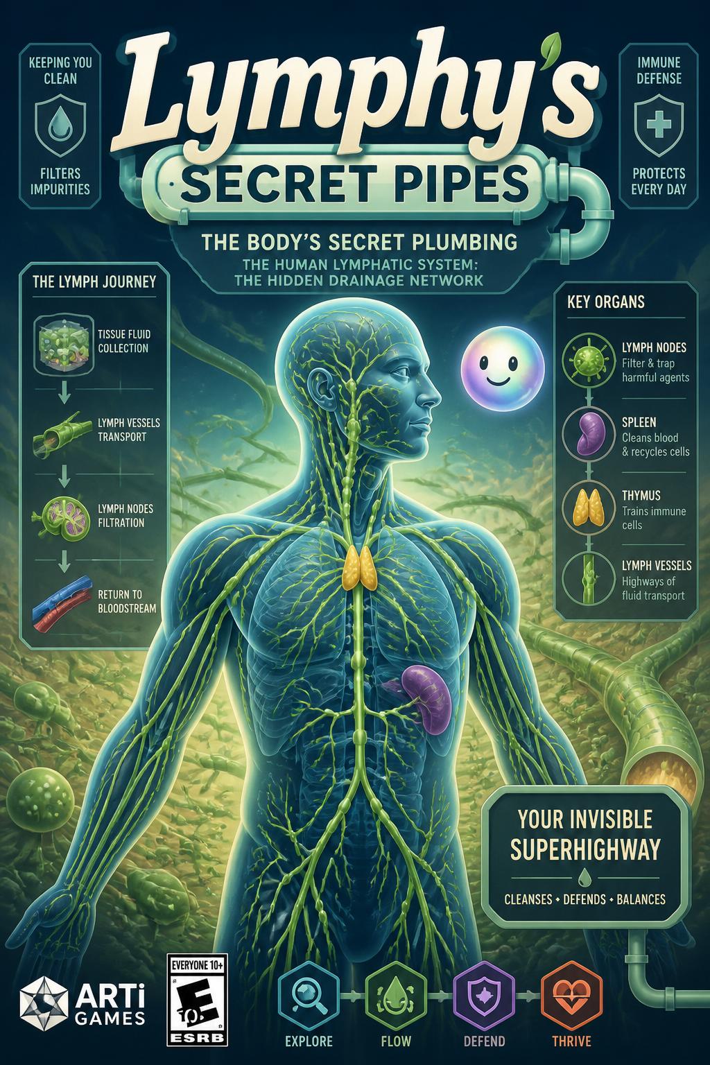 Lymphy's Secret Pipes
