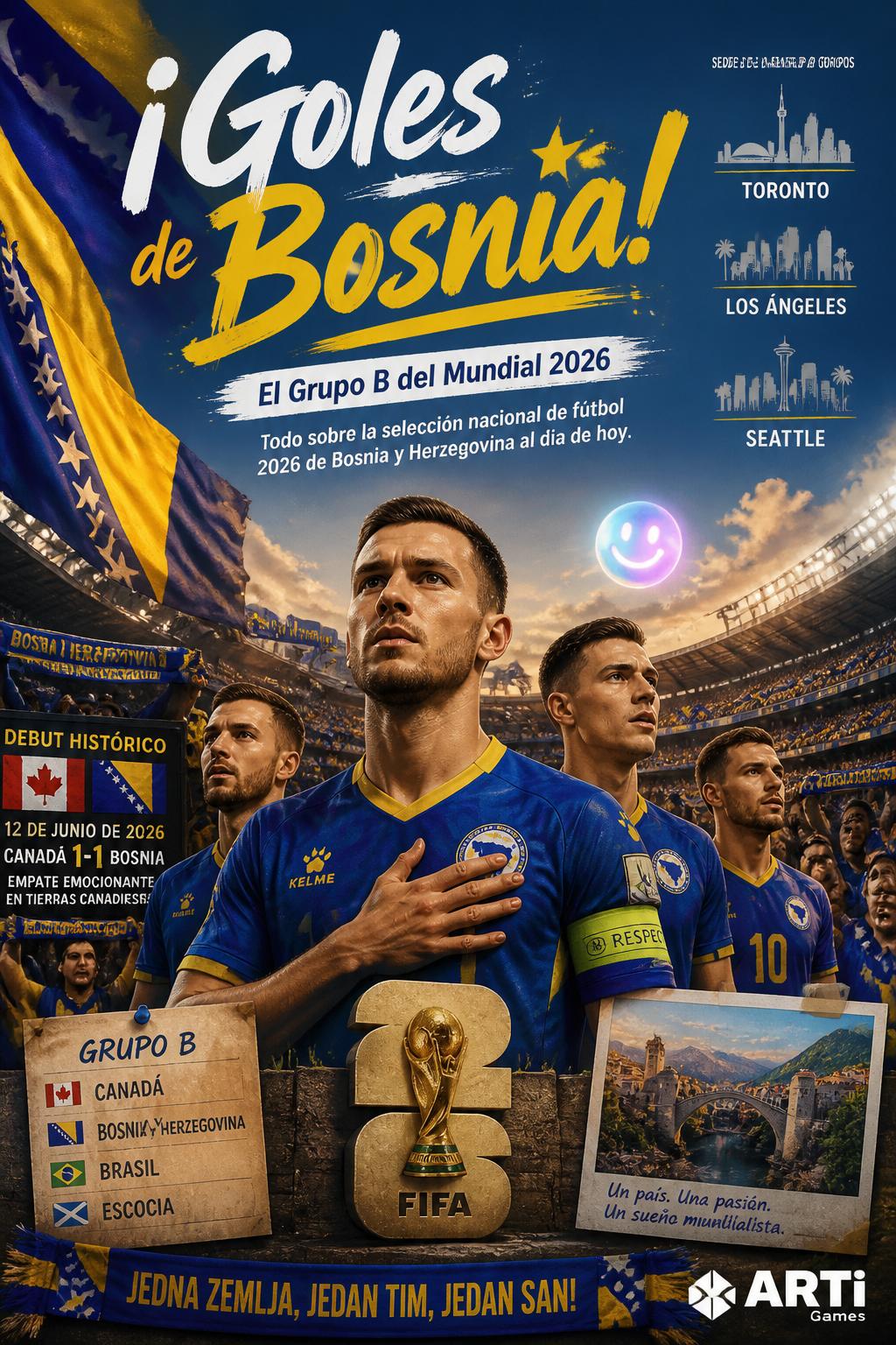 ¡Goles de Bosnia!